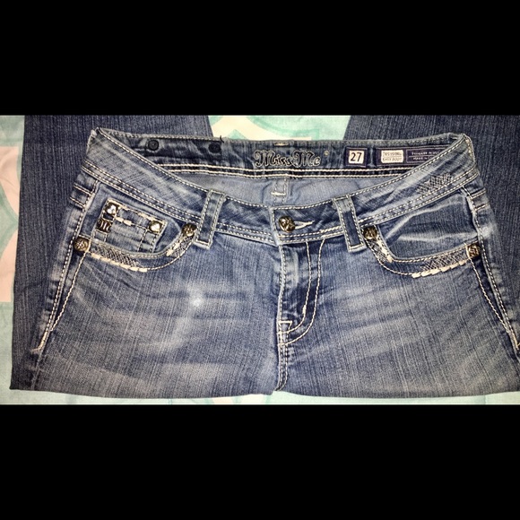 Miss Me—Rhinestone Bootcut Jean - Picture 5 of 6